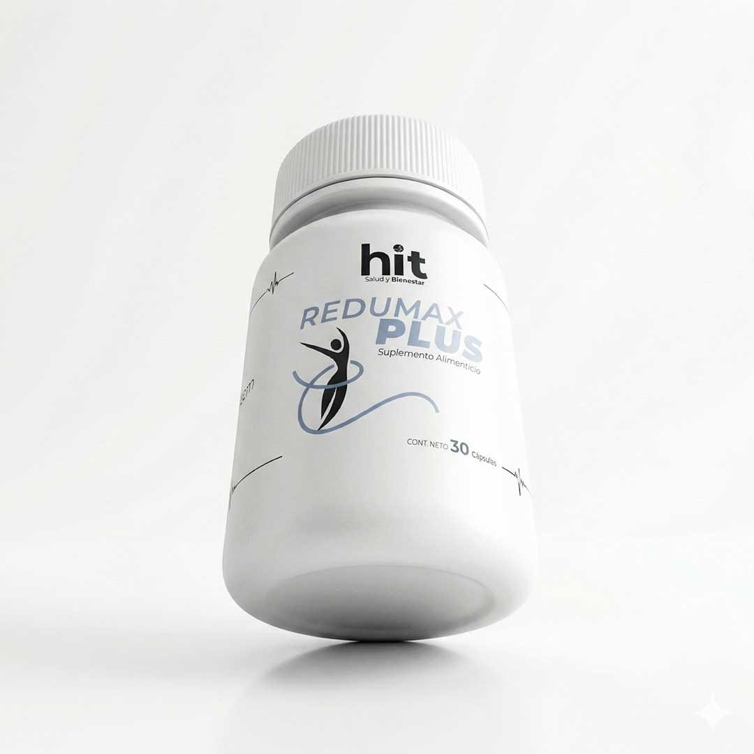 HIT Redumax Plus – Complemento para Control de Peso y Metabolismo | 30 Cápsulas por Caja | Pack de 5 Piezas | Apoyo en Reducción de Medidas y Bienestar