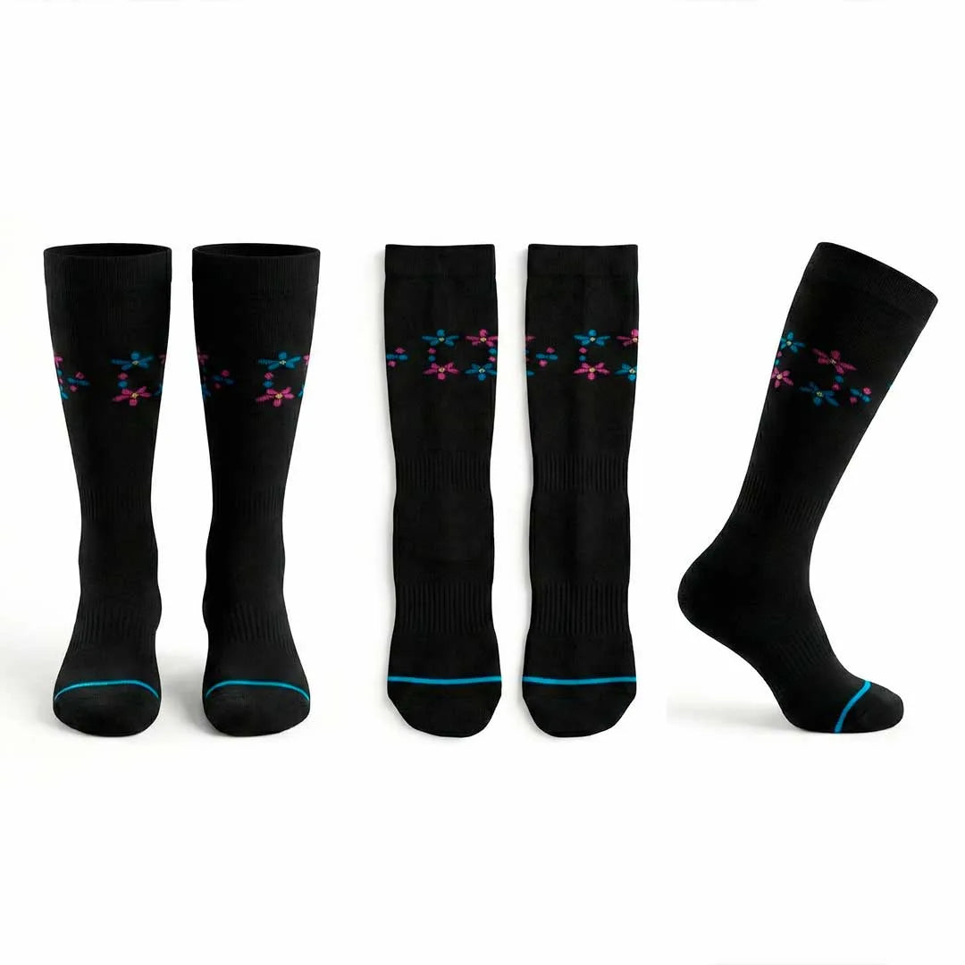 Tobillera POSTURE PLUS® HIT 27 g con Cristales de Turmalina | Soporte de Tobillo Elástico y Transpirable | Ajuste Cómodo para Uso Diario | Unisex – 3 pzs