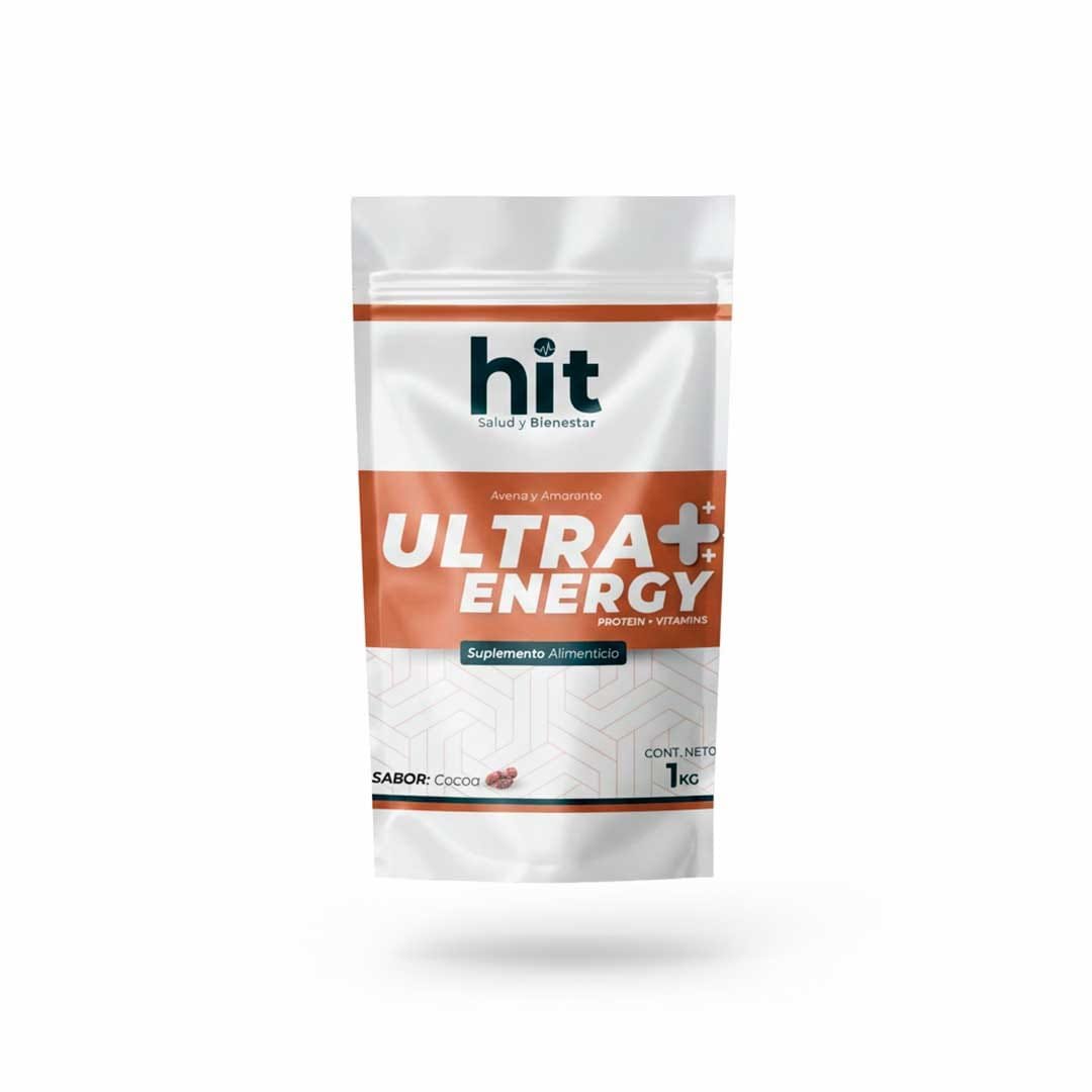 Ultra Energy HIT | Complemento Alimenticio en Polvo | 1 kg | 1 Pieza | Uso Diario | Presentación a Granel