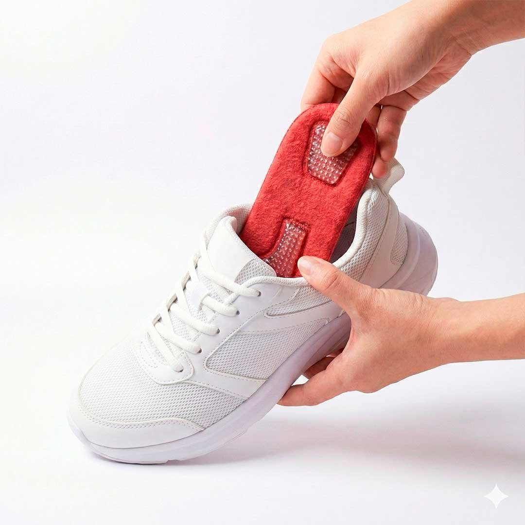 Plantillas para Pies VARICO CERAMIX® HIT 38 g | Plantillas de Confort con Disco Cerámico y Superficie Texturizada | Uso Diario | Unisex  3 piezas