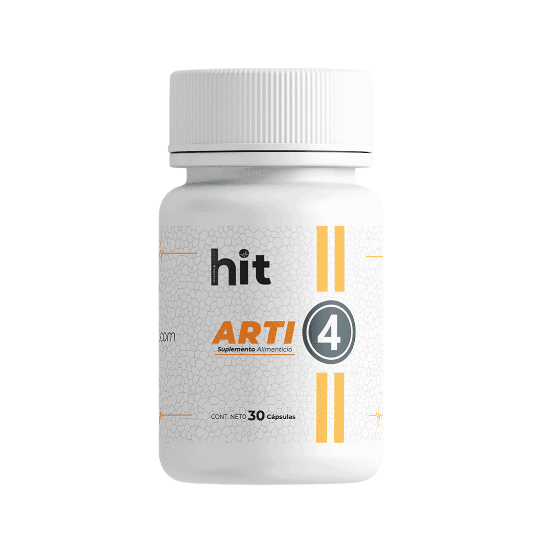 Arti 4 HIT | Complemento Alimenticio en Cápsulas | 30 Cápsulas | Uso Diario | Presentación Práctica
