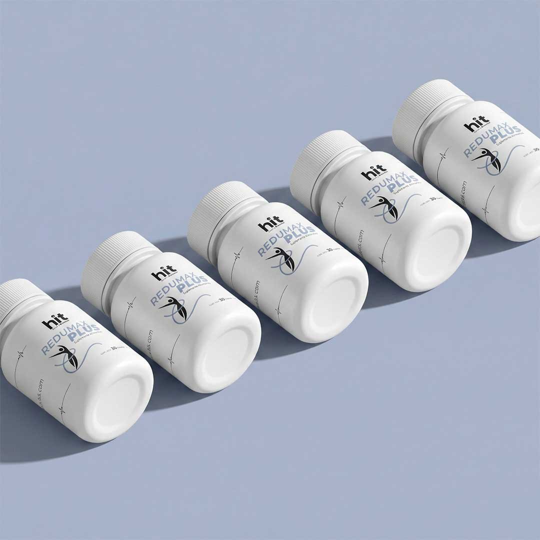 HIT Redumax Plus – Complemento para Control de Peso y Metabolismo | 30 Cápsulas por Caja | Pack de 5 Piezas | Apoyo en Reducción de Medidas y Bienestar