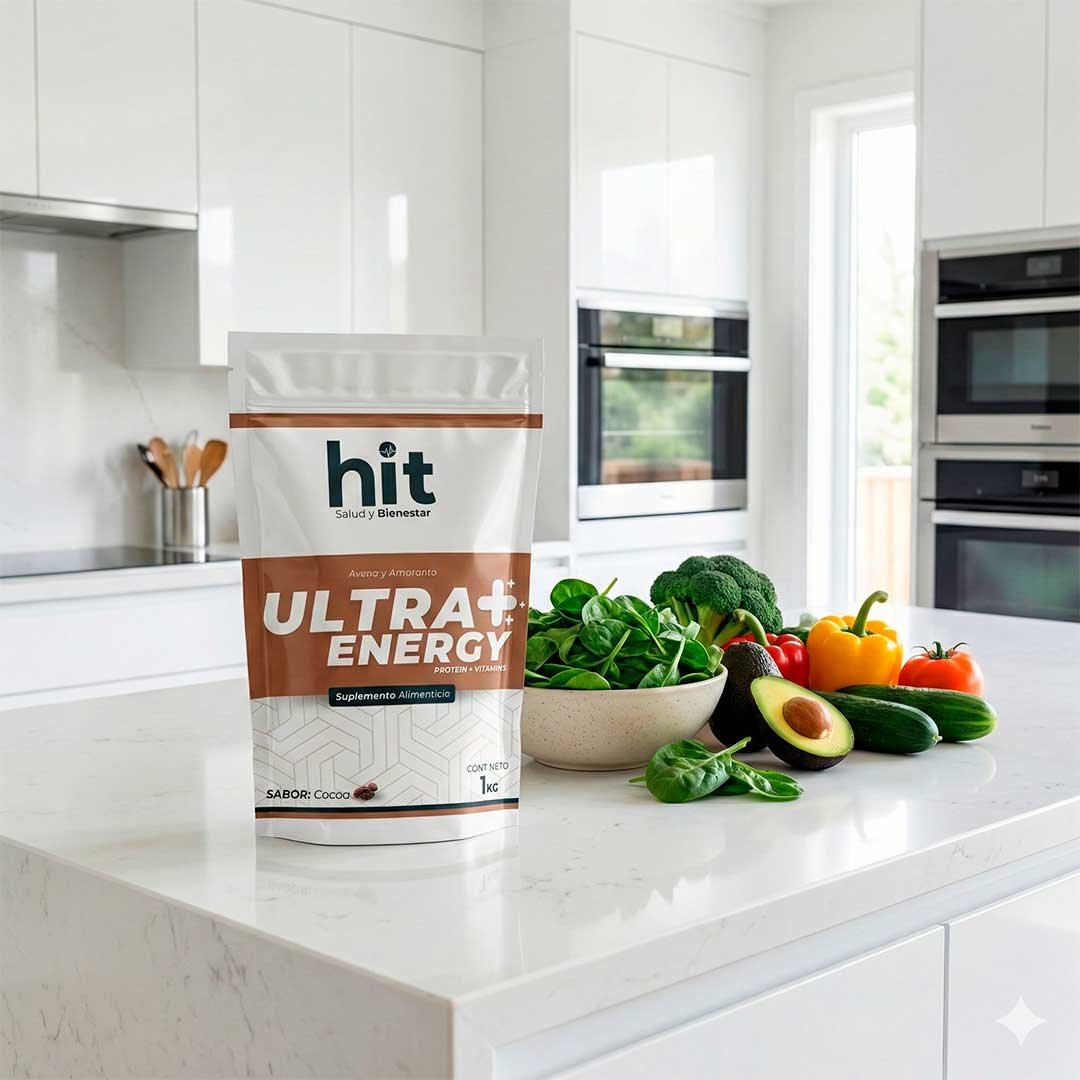 Ultra Energy HIT | Complemento Alimenticio en Polvo | 1 kg | 1 Pieza | Uso Diario | Presentación a Granel