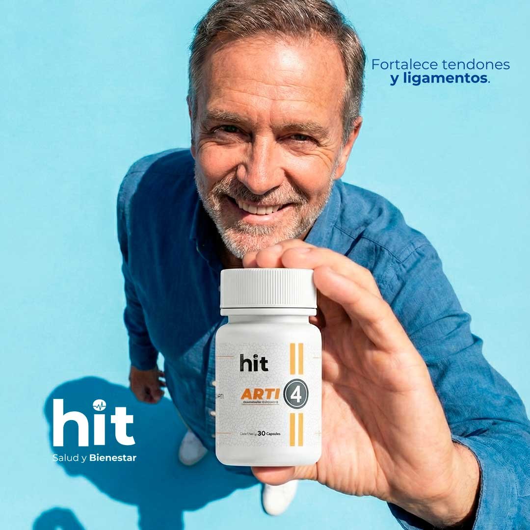 Arti 4 HIT | Complemento Alimenticio en Cápsulas | 30 Cápsulas | Uso Diario | Presentación Práctica