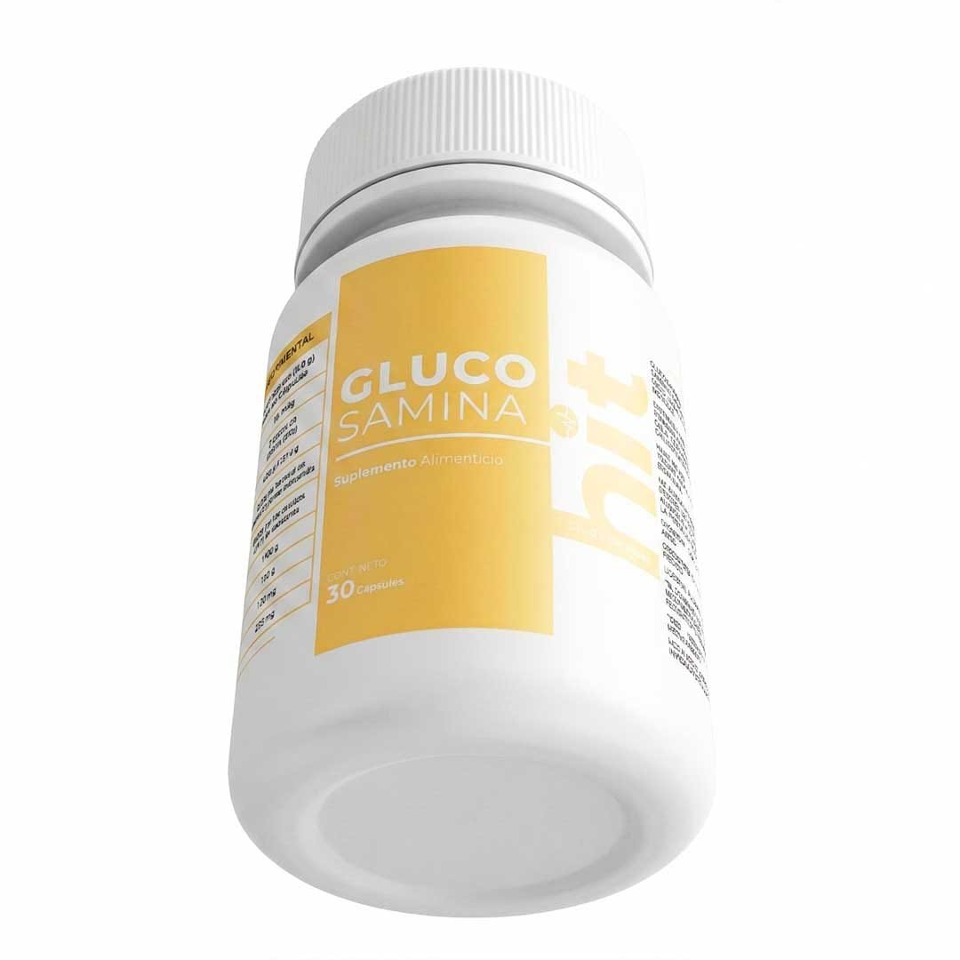 HIT Glucosamina – Complemento Alimenticio para Apoyo Articular y Movilidad | 30 Cápsulas por Caja | Pack de 5 Piezas