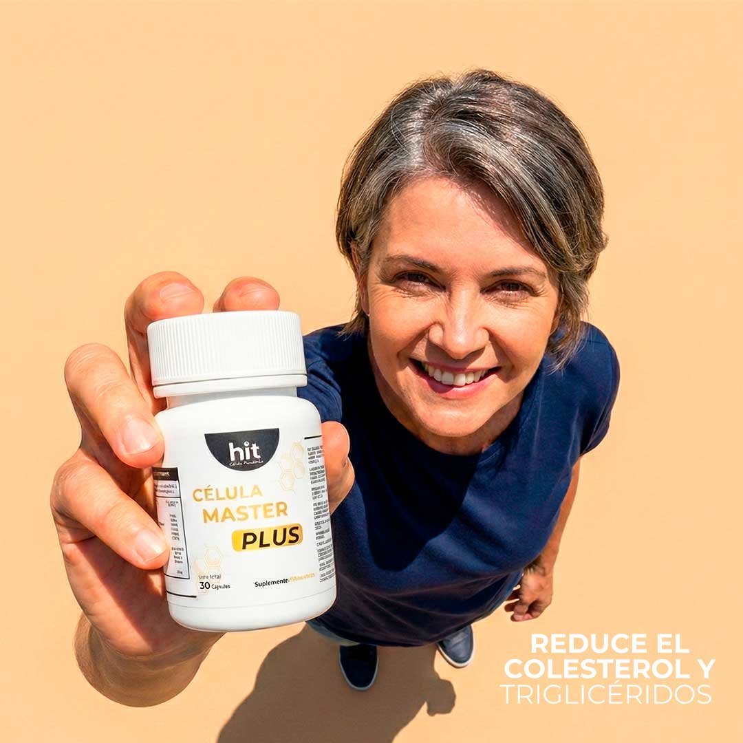 HIT Célula Master Plus – Complemento Alimenticio Antioxidante | Apoyo Celular y Bienestar Integral | 30 Cápsulas por Caja | Pack de 5 Piezas